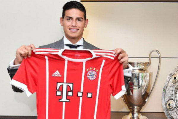 El Bayern está feliz con James y le dedica este video