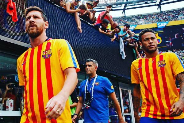 Messi se despidió de Neymar de esta manera 