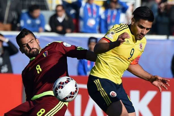 Colombia le gana a Venezuela y se acerca a #Rusia2018