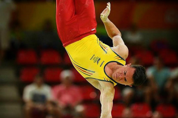 Jossimar Calvo le dio la medalla de plata a Colombia en la Copa Mundo de gimnasia 