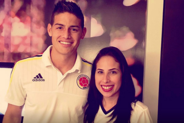 La nueva integrante de la familia de James Rodríguez