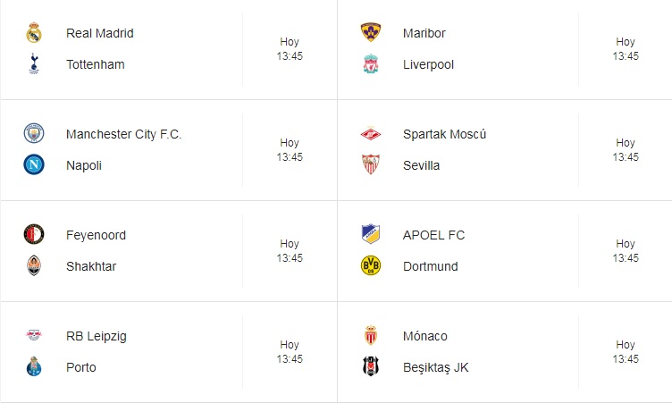 Regresan los colombianos en la Champions: partidos, horarios y canales para verlos