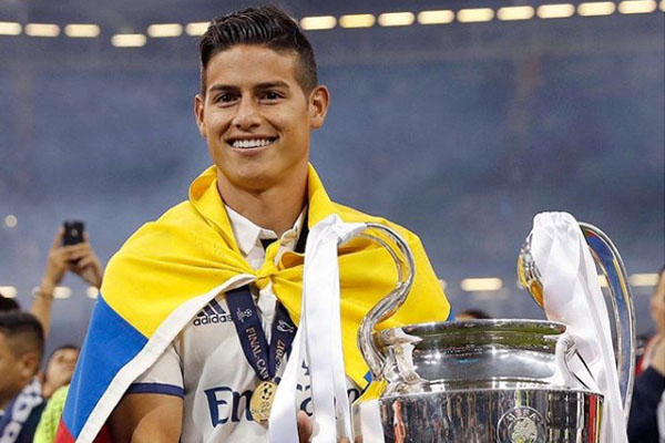 Este viernes se sorteó las semifinales de la Champions League, en las que el volante colombiano buscará dejar afuera al Real Madrid con el Bayern Múnich.