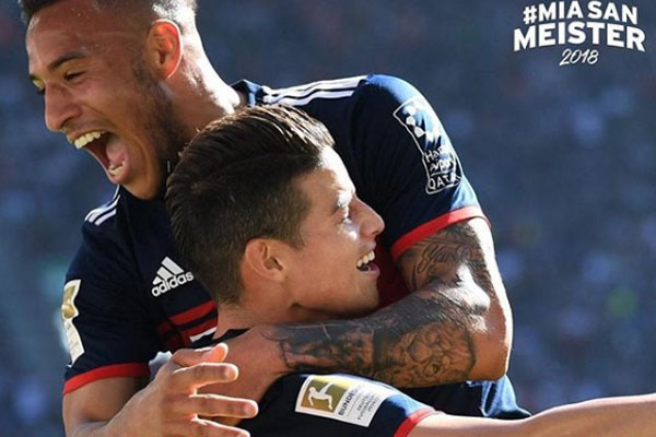 Este viernes se sorteó las semifinales de la Champions League, en las que el volante colombiano buscará dejar afuera al Real Madrid con el Bayern Múnich.