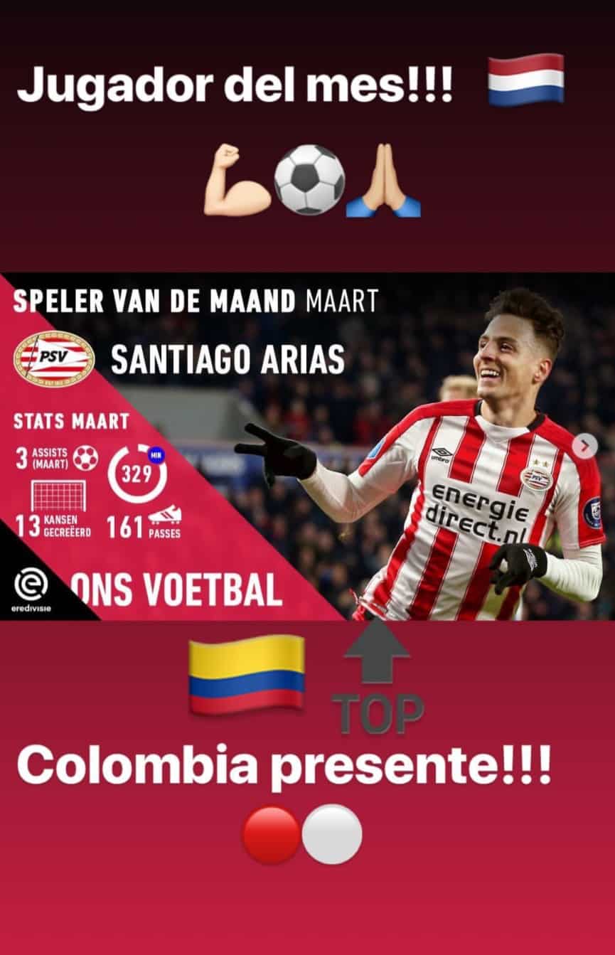 La buena noticia que recibió Santiago Arias