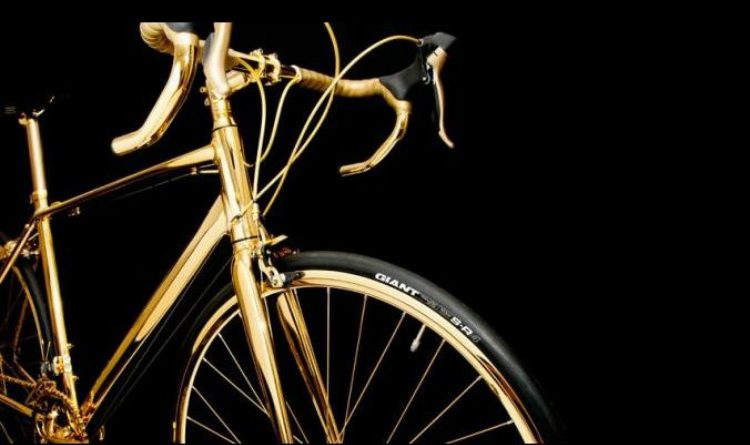 La bicicleta más lujosa de mundo, ¡está fabricada en oro!