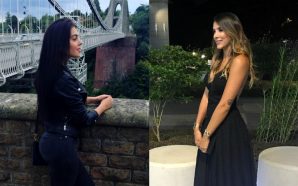 La novia de Cristiano Ronaldo, la modelo Georgina Rodríguez en conexión con Daniela Ospina