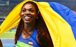 Caterine Ibargüen se quedó con la plata en el Mundial de Atletismo