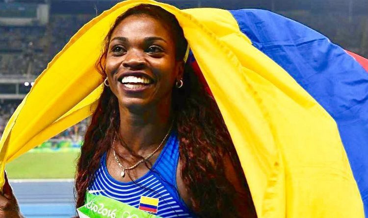 Caterine Ibargüen se quedó con la plata en el Mundial de Atletismo