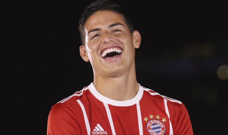 El Bayern está feliz con James y le dedica este video