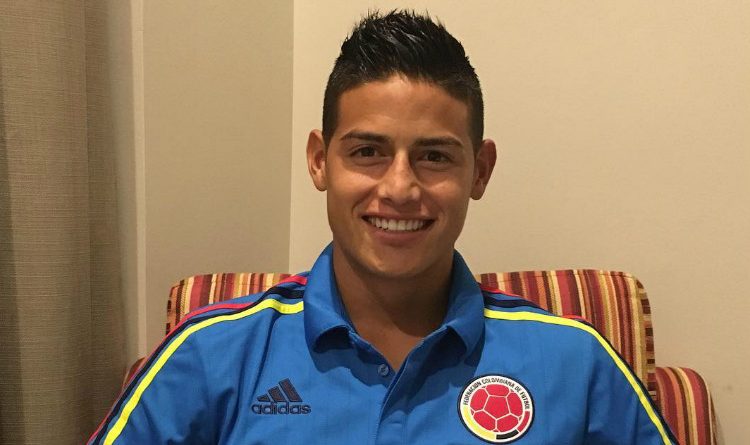 Así se divierte James con sus compañeros de Selección