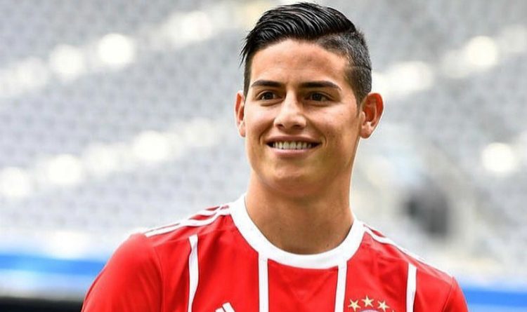 Así se divierte James en el Bayern. ¡Qué diferencia!