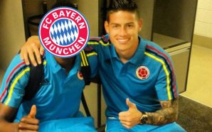 Se rumora que este colombiano podría jugar con James en el Bayern