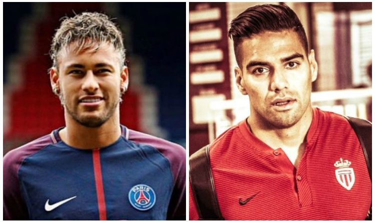 Neymar hace magia con el balón, pero Falcao es el goleador de la Liga de Francia