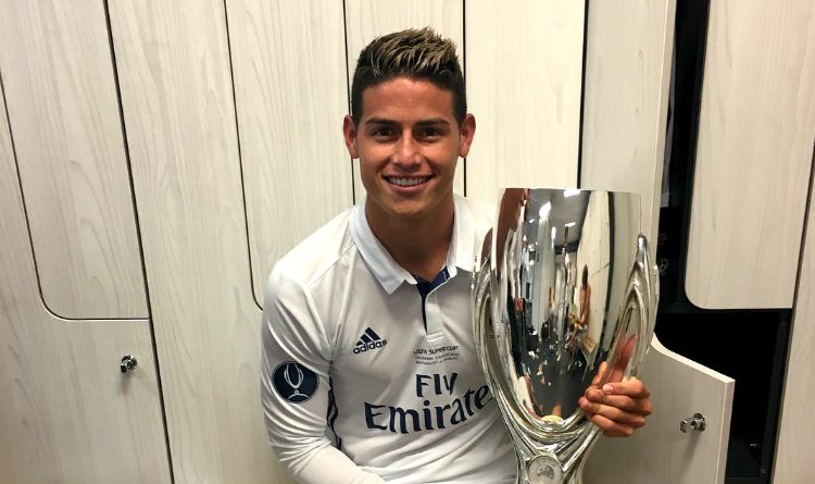 James, el futbolista que extrañan los hinchas del Real Madrid