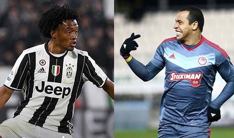 Así fue el partido entre Juventus de Cuadrado contra Olympiacos de Pardo