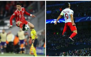 ¿Cuál imagen te gusta más: James o Falcao?