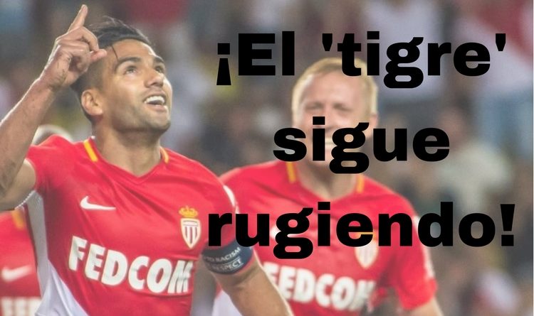 Falcao lleva a su equipo al triunfo contra el Lille. ¡Grande Tigre!