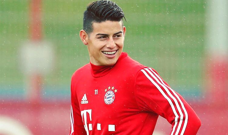 Ancelotti habló sobre James y su posible titularidad