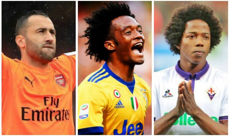 Colombianos entran en acción en las ligas europeas