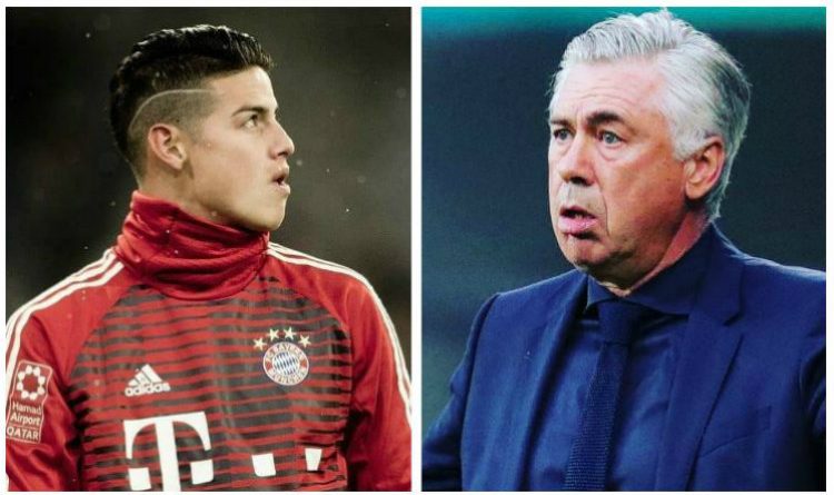 ¿Hubo una discusión entre James y Ancelotti? ¡Verdad o mentira!