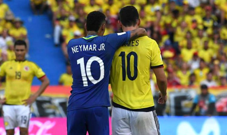 James y Neymar hablaron al finalizar el partido, esto se dijeron