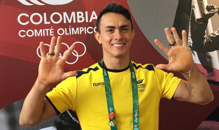 Jossimar Calvo le dio la medalla de plata a Colombia en la Copa Mundo de gimnasia