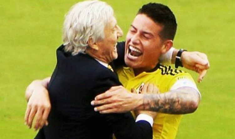 Pékerman habló sobre James y la opción para jugar ante Brasil