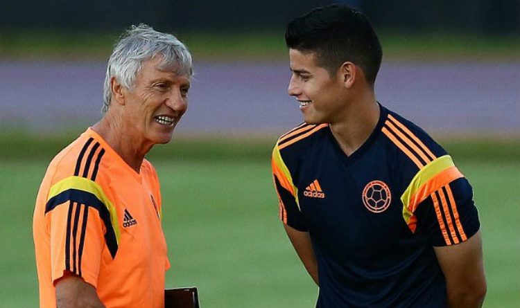Pékerman habló sobre James y la opción para jugar ante Brasil