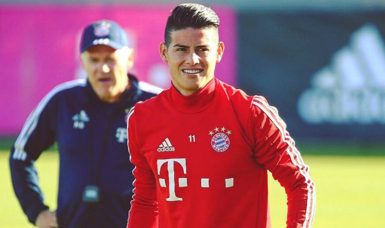 Por esta razón James no es titular en el Bayern