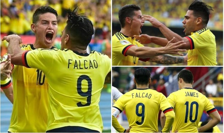 James y Falcao: la ilusión de un país para ir a Rusia 2018