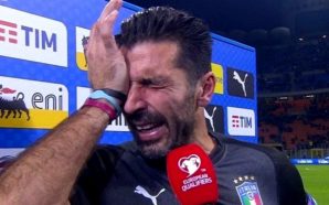 Las lágrimas de Buffon demuestran la tristeza de todo un país