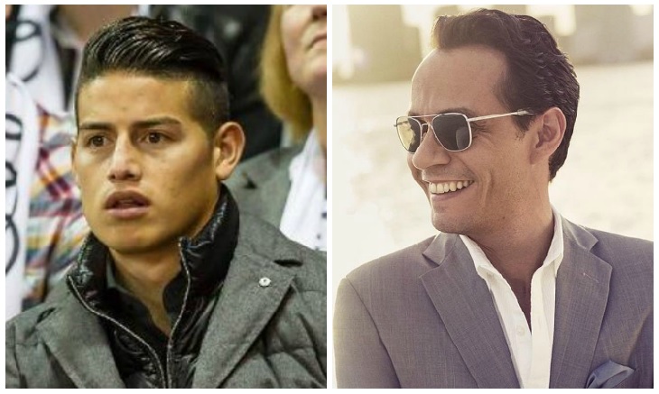 ¿Qué tienen en común James Rodríguez y Marc Anthony?