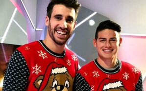 James le da la bienvenida a la navidad al estilo Bayern