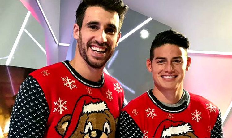 James le da la bienvenida a la navidad al estilo Bayern