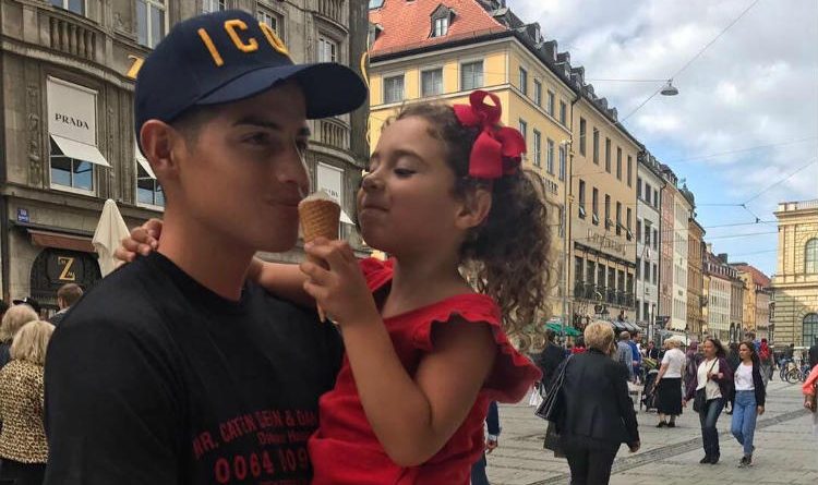 La hija de James Rodríguez se dejó contagiar por el ritmo de moda. ¡DIVINA!