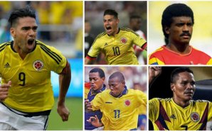 Los 10 goleadores históricos de la Selección Colombia