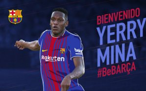 Confirmado: Yerry Mina es jugador del Barcelona. ¡Ya hace historia!
