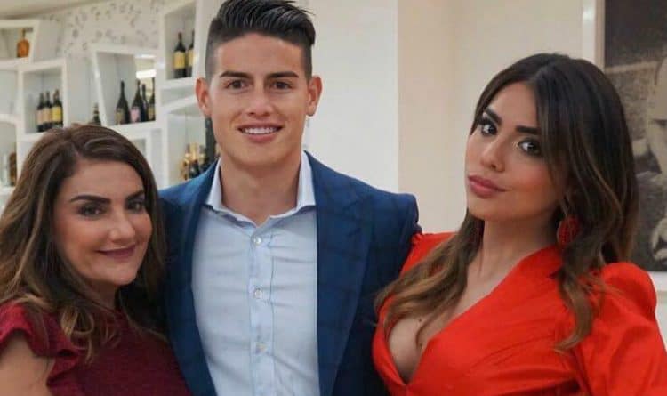 La triste noticia que recibió James sobre su mamá