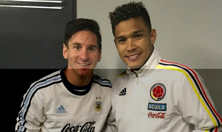 Teófilo Gutiérrez se compara con Lionel Messi. ¡Humor futbolero!