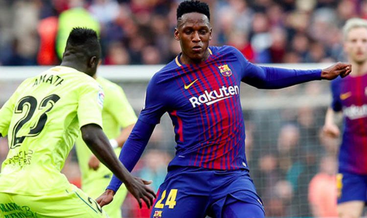 Así ha sido el primer mes de Yerry Mina en el Barcelona