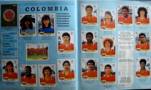 El colombiano que sin ir a un mundial aparece en el álbum de Panini