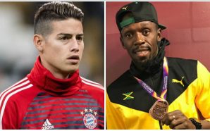 James Rodríguez es más rápido que Usain Bolt
