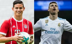 Cristiano Ronaldo y James Rodríguez se enfrentarán en la semifinal de la Champions
