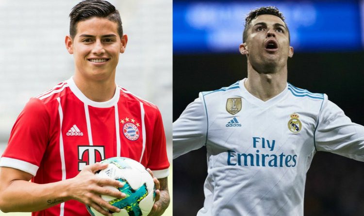 Cristiano Ronaldo y James Rodríguez se enfrentarán en la semifinal de la Champions