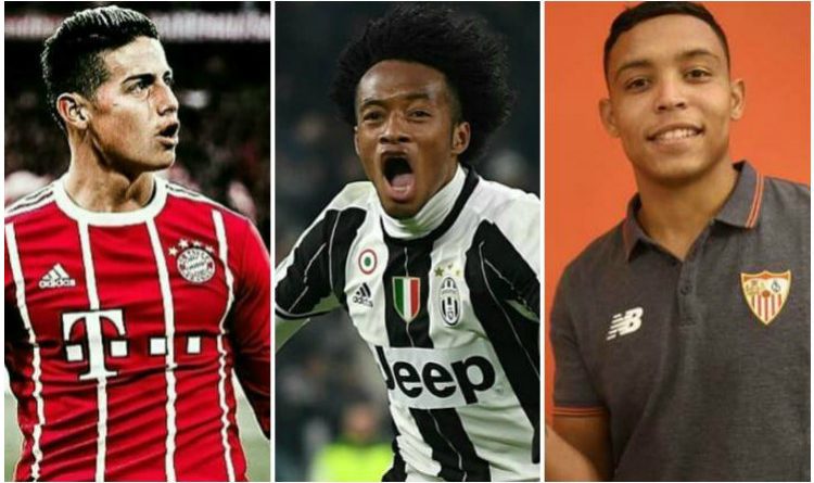 Así les fue a James, Muriel y Cuadrado en la Champions