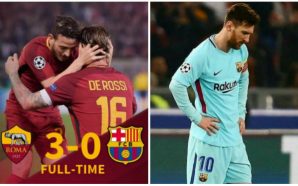 Roma hace historia y elimina la Barcelona