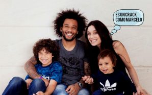 El hijo de Marcelo demostró sus habilidades en el vestuario del Real Madrid 2