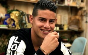 James, antes de irse al Mundial, le alegró el día a niños enfermos de cáncer 1