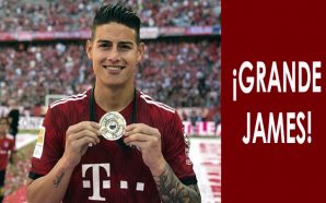 James fue elegido en el equipo ideal de la Champions League